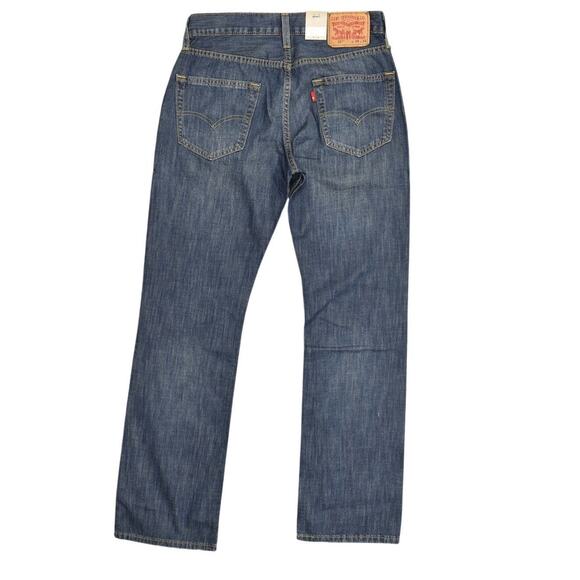 New Levi's Men's Straight Jeans 29x32 Blue Cotton Blend 529 Slim Bootcut - Picture 1 of 9